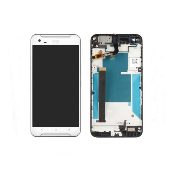 PANTALLA TACTIL LCD COMPLETA PARA HTC ONE X9 BLANCO CON MARCO