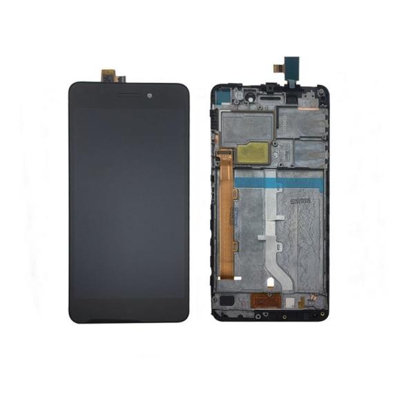 PANTALLA TACTIL LCD COMPLETA PARA LENOVO S60 NEGRO HD CON MARCO