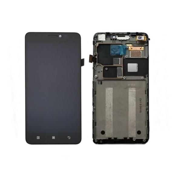 PANTALLA TACTIL LCD COMPLETA PARA LENOVO S850 NEGRO CON MARCO