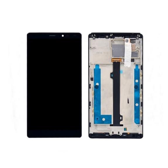 PANTALLA TACTIL LCD COMPLETA PARA LENOVO VIBE Z2 NEGRO CON MARCO