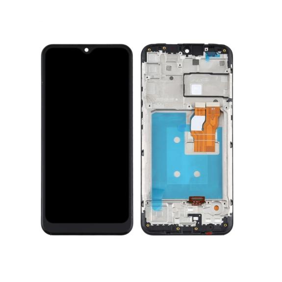 PANTALLA TACTIL LCD COMPLETA PARA LG K22 CON MARCO NEGRO