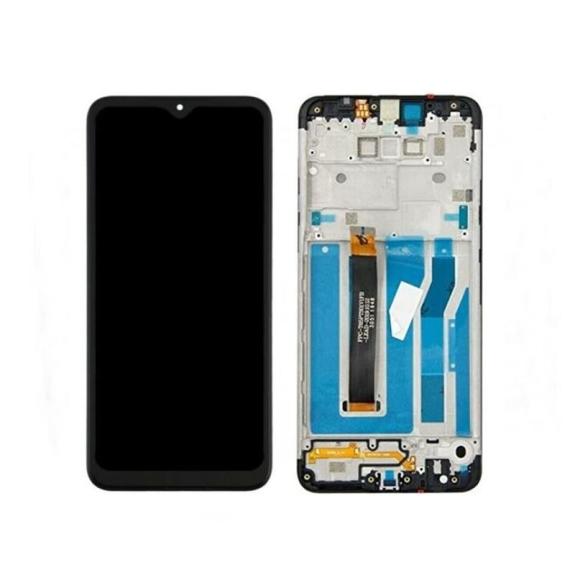 PANTALLA TACTIL LCD COMPLETA PARA LG K51 CON MARCO NEGRO