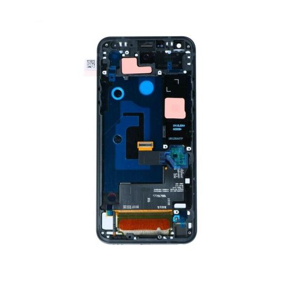 PANTALLA TACTIL LCD COMPLETA PARA LG Q7 CON MARCO NEGRO