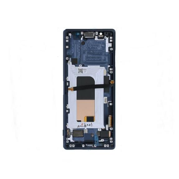 PANTALLA TACTIL LCD COMPLETA PARA SONY XPERIA 5 CON MARCO AZUL