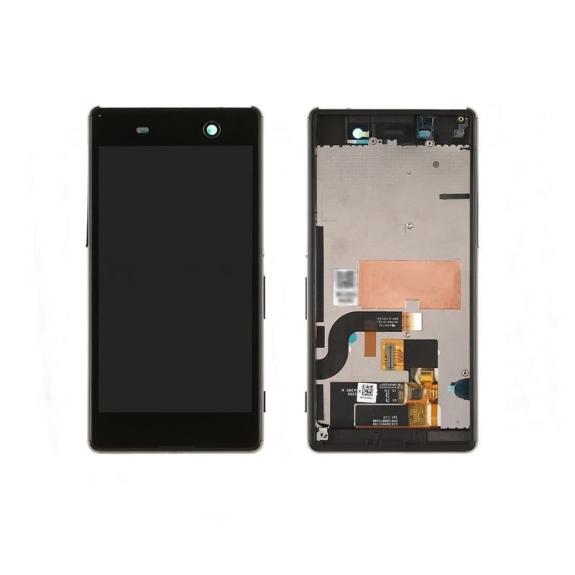 PANTALLA TACTIL LCD COMPLETA PARA SONY XPERIA M5 NEGRO CON MARCO