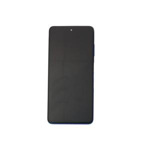 Tactile LCD screen full for Xiaomi little X3 blue with frame