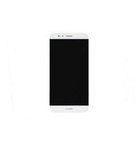 Tactile screen for Huawei Ascend G8 / GX8 White with frame