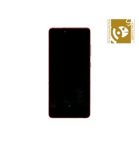 Pantalla SERVICE PACK para Samsung Galaxy S20 FE / 5G rojo