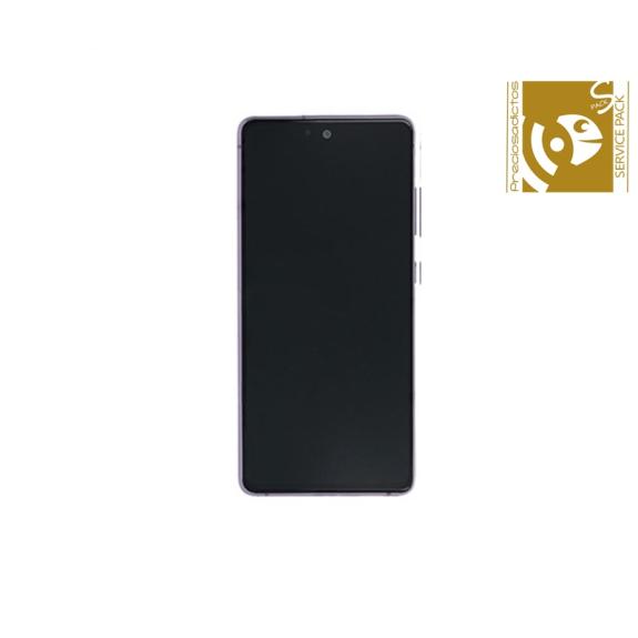 Pantalla SERVICE PACK para Samsung Galaxy S20 FE 5G morado