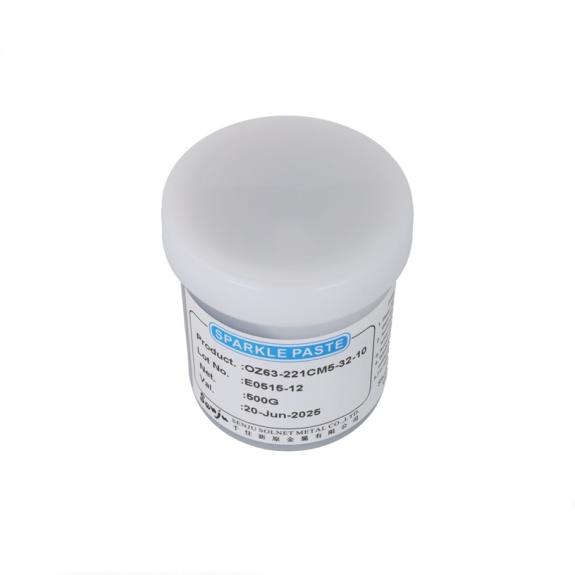 Pasta Flux 183°C 500g en color gris (Con Plomo)