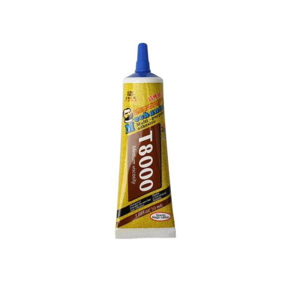 Pegamento de reparación móvil, T8000 - Pegamento de reparación de pantalla  de teléfono multifunción, 3.7 fl oz, 1.7 fl oz, 0.5 fl oz de pegamento para