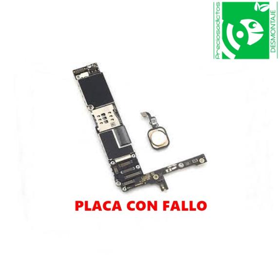 Placa base de iPhone 6 plus de 16gb NO FUNCIONAL color dorado