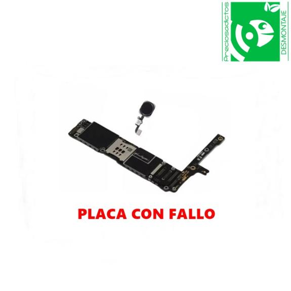 Placa base de iPhone 6 plus de 16gb NO FUNCIONAL color negro