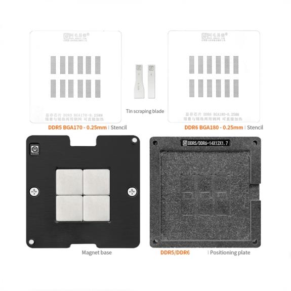 Plataforma AMAOE reballing para memorias
