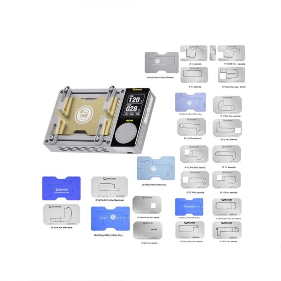 Plataforma Mechanic Precalentamiento Para iPhone X-16 Pro Max