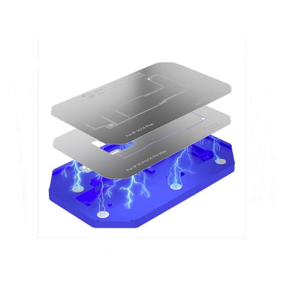 Plataforma para Reballing Stencil de interposer-iPhone 14 Series