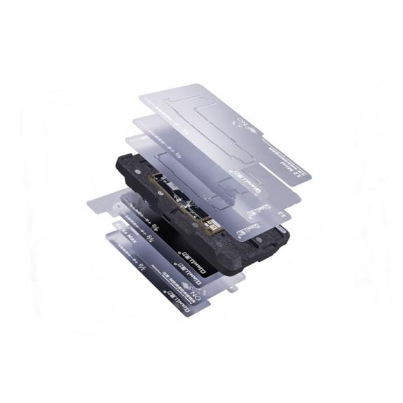 Plataforma de Stencil Reballing Qianli para iPhone X-12 Pro Max