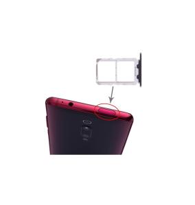 Bandeja dual SIM para Xiaomi Redmi K20 / Pro / 9T / Pro negro
