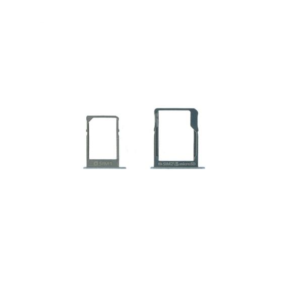 Bandeja SIM + SD para Samsung Galaxy A3 / A5 / A7 2015 blanco
