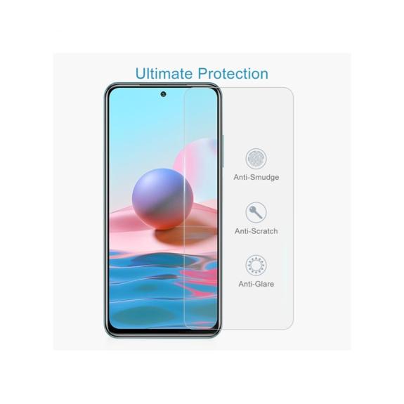 PROTECTOR CRISTAL TEMPLADO 2.5D PARA XIAOMI REDMI NOTE 10