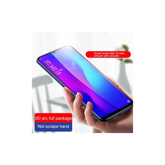 PROTECTOR CRISTAL TEMPLADO CON PEGAMENTO PARA OPPO RENO