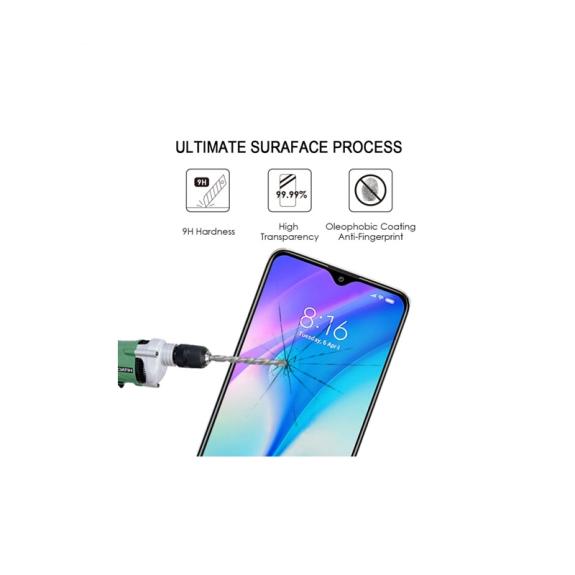 PROTECTOR CRISTAL TEMPLADO CON PEGAMENTO PARA XIAOMI REDMI 9C