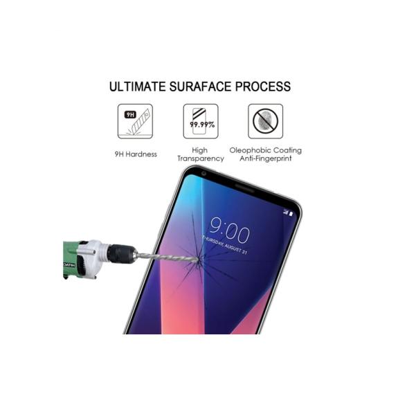 PROTECTOR DE PANTALLA CRISTAL TEMPLADO PARA LG V30