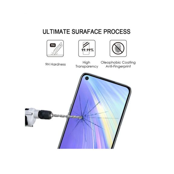 PROTECTOR DE PANTALLA CRISTAL TEMPLADO PARA REALME 6