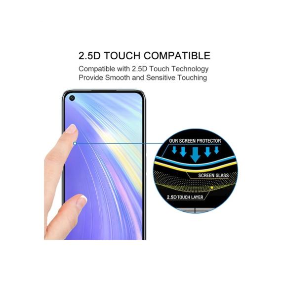 PROTECTOR DE PANTALLA CRISTAL TEMPLADO PARA REALME 6