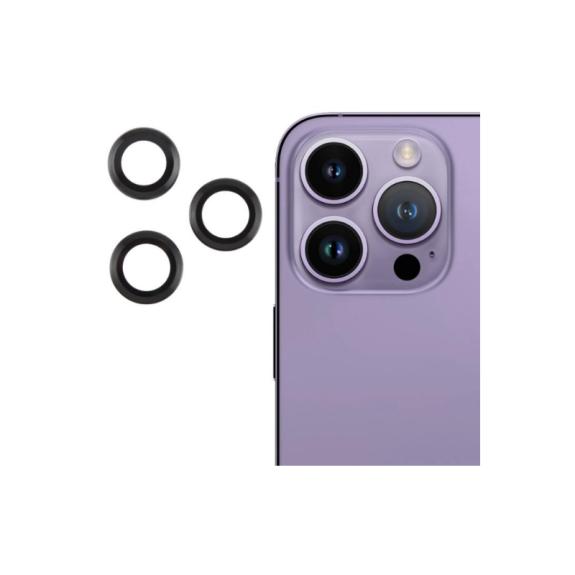 Protector Lente Para iPhone 14 Pro Max / 14 Pro Negro