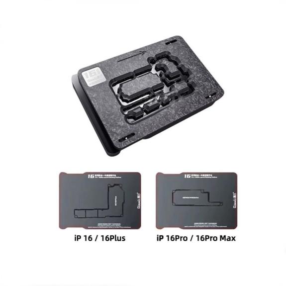 QIANLI Plataforma de Reballing Marco para iPhone 16 Series