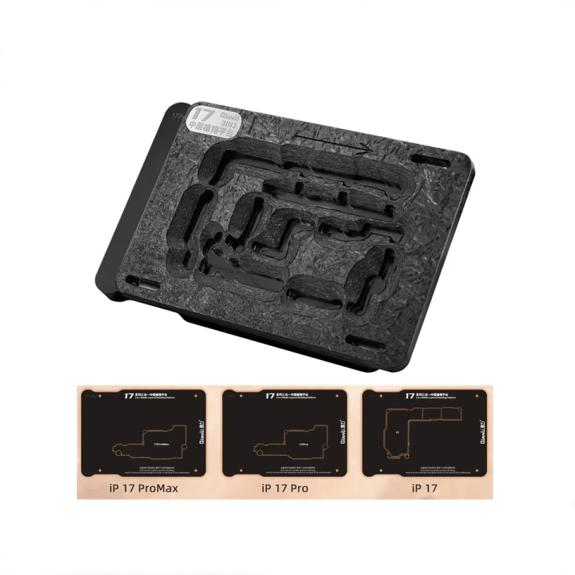 QIANLI Plataforma de Reballing Marco para iPhone 17 Series