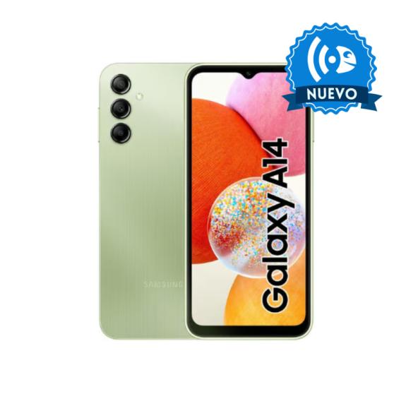 Samsung Galaxy A14 en color verde 64 GB Nuevo