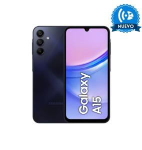Samsung Galaxy A15 en color negro 128 GB Nuevo