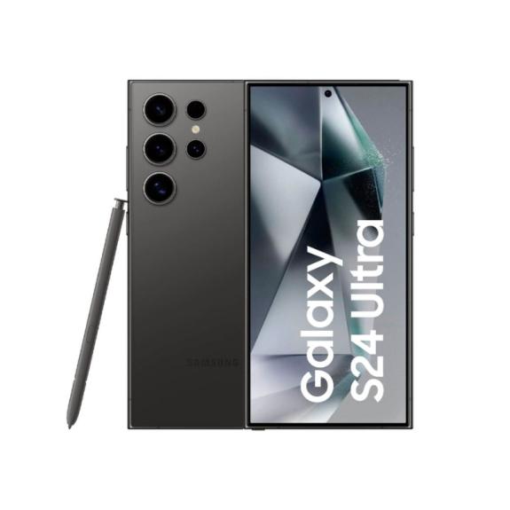 Samsung Galaxy S24 Ultra 5G de 256GB color negro titanio