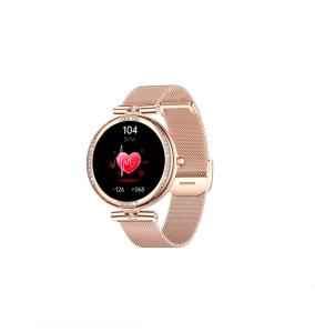 Smartwatch Mónaco + 2 Correas en Rosa-Dorado