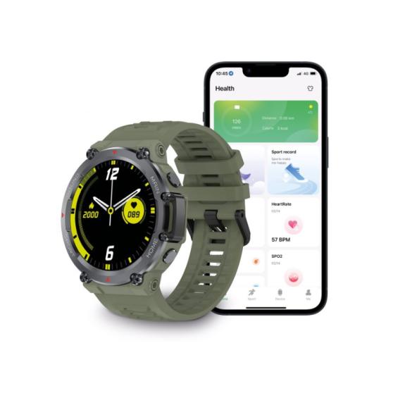 SmartWatch Oslo | Reloj multideporte sumergible | Verde