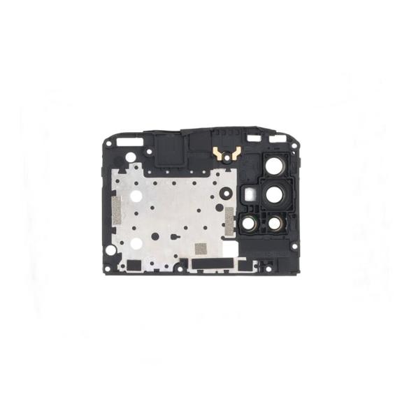 Soporte retención placa para Motorola Moto G20 azul