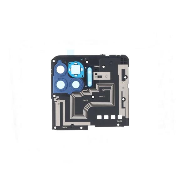 Soporte retención placa para Motorola One 5G azul