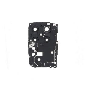 Soporte retencion placa para Huawei Honor X8 4G con lente negro