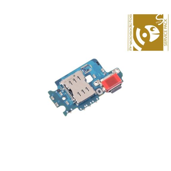 Subplaca conector carga para Samsung Galaxy S24 SERVICE PACK