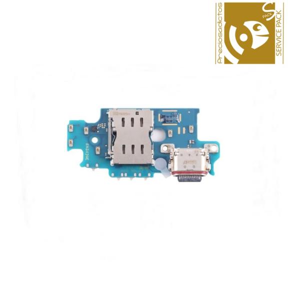 Subplaca conector carga para Samsung Galaxy S24+ SERVICE PACK