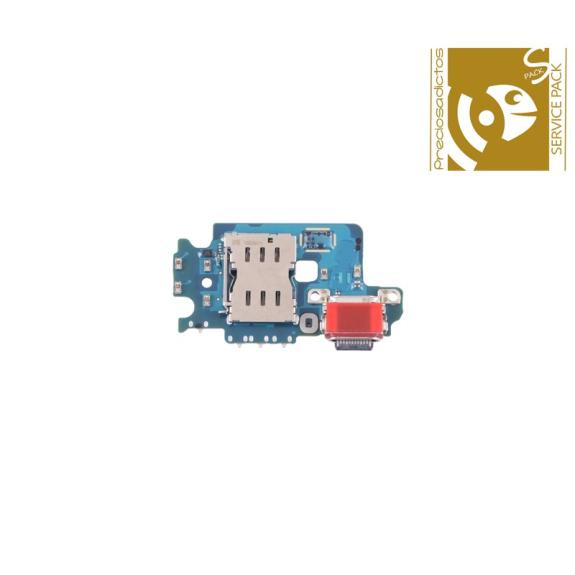 Subplaca conector carga para Samsung Galaxy S24 SERVICE PACK