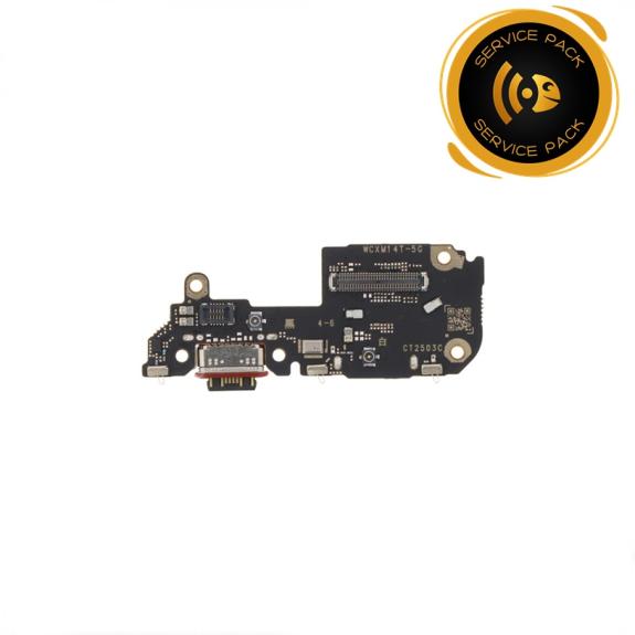 Subplaca Conector Carga Para Xiaomi 14T SERVICE PACK