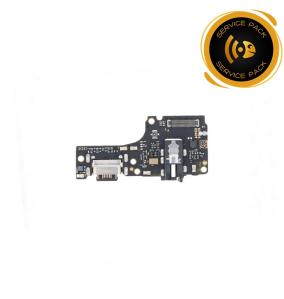 Subplaca Conector Carga para Xiaomi Redmi Note 10 SERVICE PACK