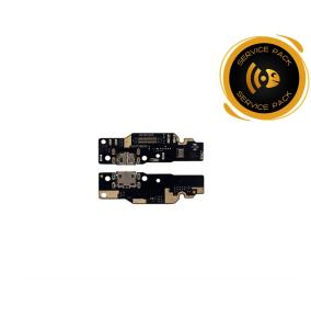 Subplaca Conector Carga Para Xiaomi Redmi Note 6 Pro SERVICE PAC