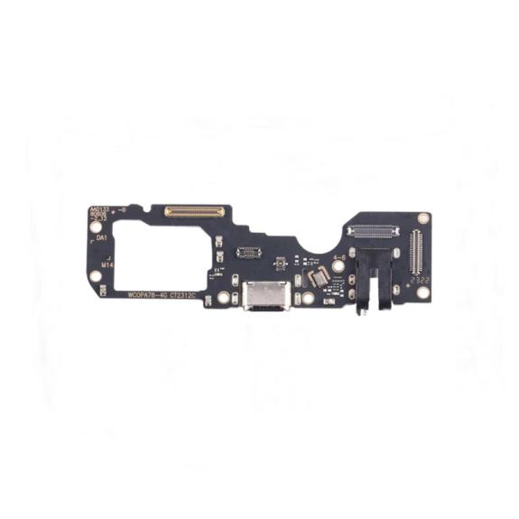 Subplaca conector de carga para Oppo A78 4G