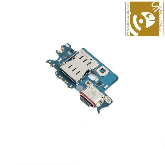 Subplaca conector carga para Samsung Galaxy S22 SERVICE PACK