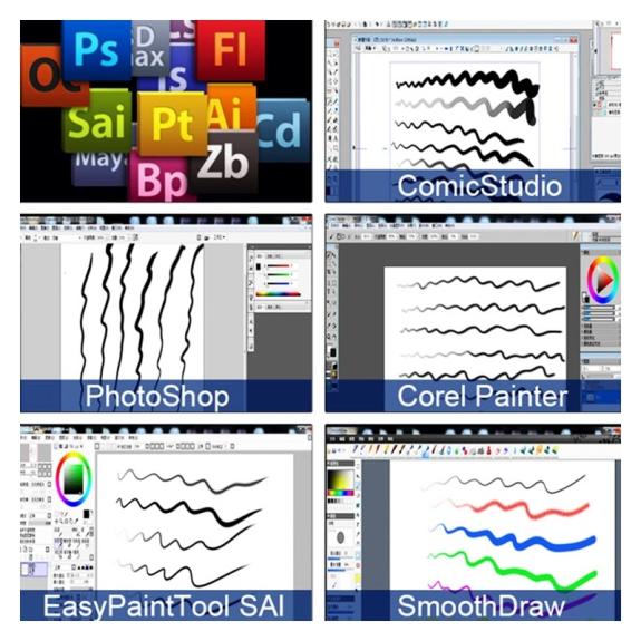 Tableta gráfica para diseños digitales