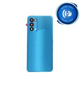 TAPA CON LENTE + ADHESIVO PARA OPPO RENO5 4G AZUL